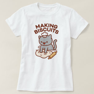 KOEKJES MAKEN Grappige Kat T-shirt