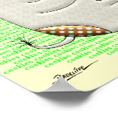 Koekjes maken het leven waard poster (Hoek)