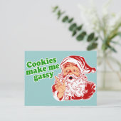 Koekjes maken me gek briefkaart (Staand voorkant)