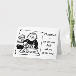 KOEKJES MET KERST **DE MANIER OM TE VIEREN** KAART