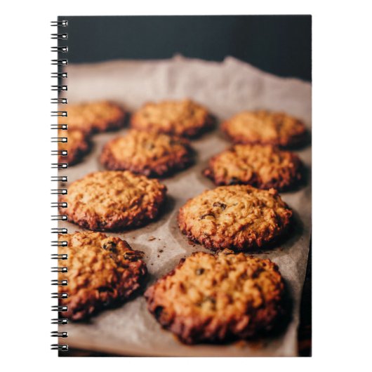 koekjes met rozijnen notitieboek (Voorkant)