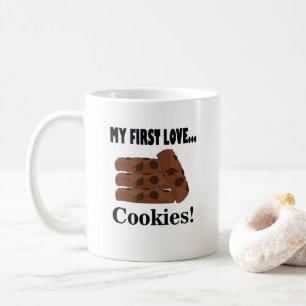 Koekjes Mijn Eerste Liefde Koekjes Biscuit Feestje Koffiemok