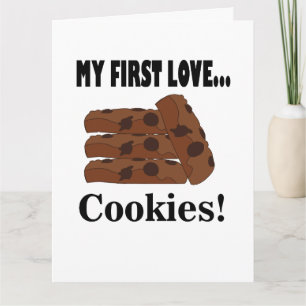 Koekjes Mijn Eerste Liefde Koekjes Biscuit Kaart