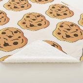 koekjes naadloos patroon. hand getrokken illus sherpa deken (3/4)