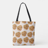  koekjes naadloos patroon. hand getrokken illus tote bag (Achterkant)