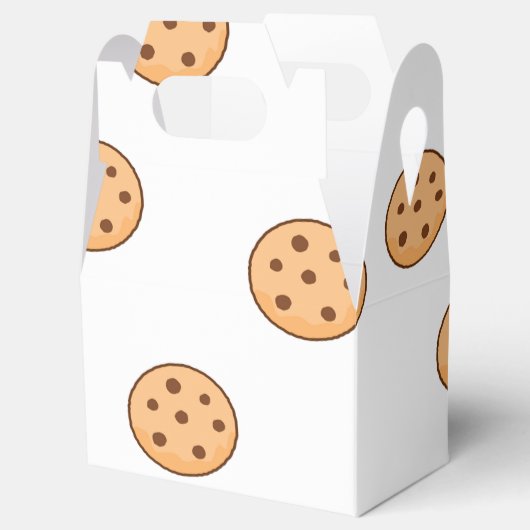 koekjes op wit bedankdoosjes (Geopend)