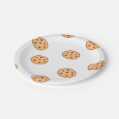 koekjes op wit papieren bordje (Gekanteld)