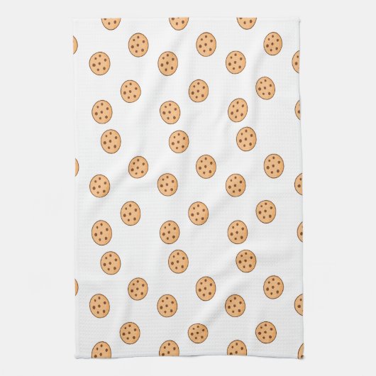 koekjes op wit theedoek (Verticaal)