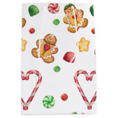 Koekjes, peppermint-harten, druppels medium cadeauzakje (Voorkant)