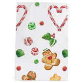 Koekjes, peppermint-harten, druppels medium cadeauzakje (Achterkant)