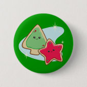 Koekjes Ronde Button 5,7 Cm (Voorkant)