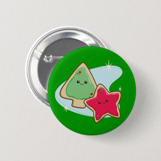 Koekjes Ronde Button 5,7 Cm (Voorkant /achterkant)