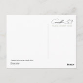 Koekjes van een Power Monger-Briefkaart Briefkaart (Achterkant)