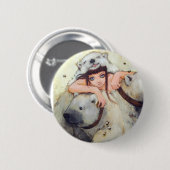 Koekjes van een Power Monger-Button Ronde Button 5,7 Cm (Voorkant /achterkant)