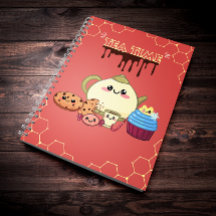 koekjes van kawaii en warme thee