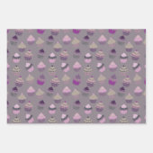 Koekjes (variaties) voor het verpakken van papierb inpakpapier vel (Voorkant)