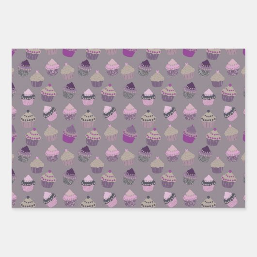 Koekjes (variaties) voor het verpakken van papierb inpakpapier vel (Voorkant)