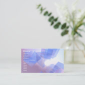 Koekjes Visitekaartje (Staand voorkant)