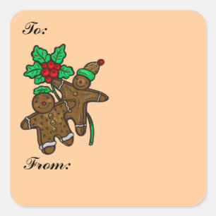 Koekjes voor brood Cookies Gift Label Sticker