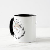 Koekjes voor de Kerstman Mok (Voorkant links)