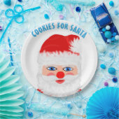 Koekjes voor de Kerstman Papieren Bordje (Feest)