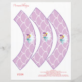 Koekjes voor de smaakstof, cupcake wrapper (Voorkant)