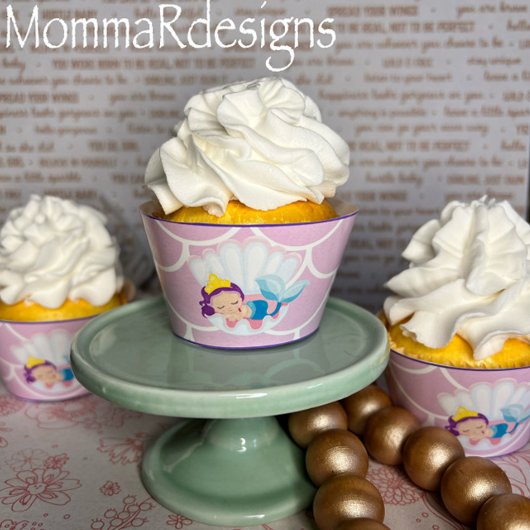 Koekjes voor de smaakstof, cupcake wrapper