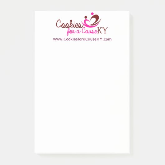 Koekjes voor een Oorzaak KY 4 x 6 NotePad Post-it® Notes (Voorkant)
