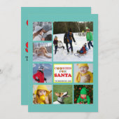 Koekjes voor kerstfeestjes Foto Kaart (Voorkant / Achterkant)