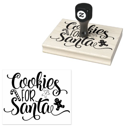 Koekjes voor kerstkerstwijn Rubberstempel (Gestempeld)