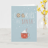 Koekjes voor Kerstmis Kaart (Gele Bloem)