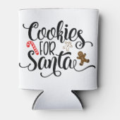 Koekjes voor kerstmis met kerstmis blikjeskoeler (Voorkant)