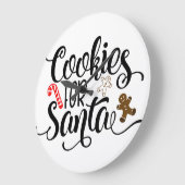 Koekjes voor kerstmis met kerstmis grote klok (Hoek)