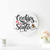 Koekjes voor kerstmis met kerstmis grote klok (Huis)