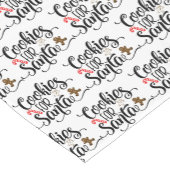 Koekjes voor kerstmis met kerstmis korte tafelloper (Hoek)