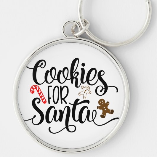 Koekjes voor kerstmis met kerstmis sleutelhanger (Voorkant)