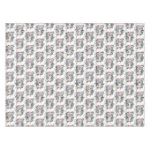 Koekjes voor kerstmis met kerstmis tafelkleed (Voorkant (Horizontaal))