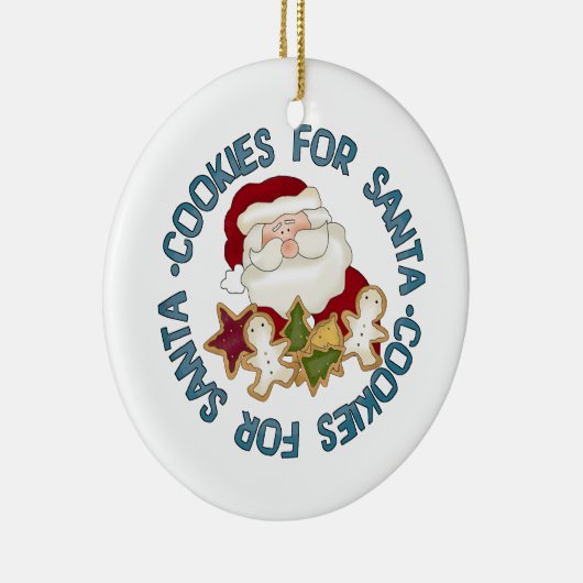 Koekjes voor kerstversiering keramisch ornament (Rechts)