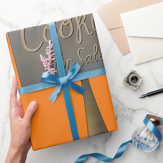 Koekjes voor kooppapier cadeaupapier