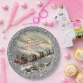 Koekjes voor Santa 🎅 (aanpasbaar) Papieren Bordje (Feest)