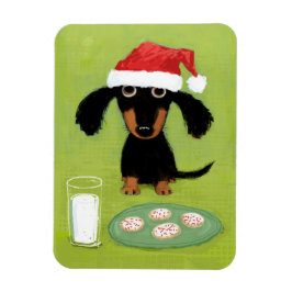 Koekjes voor Santa Dachshund Magneet