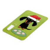 Koekjes voor Santa Dachshund Magneet (Linkerzijde)