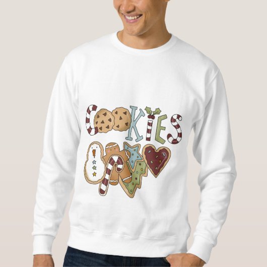 Koekjes voor Santa Tshirts en cadeaus (Voorkant)