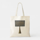 Koekjes voor verkoop Canvas tas (Achterkant)
