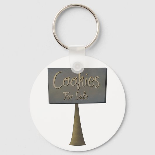 Koekjes voor verkoop Sleutelhanger (Voorkant)