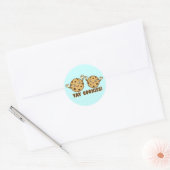Koekjes, Yay Ronde Sticker (Envelop)