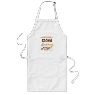 Koekjesbakker Cute Funny Holiday Apron Lang Schort