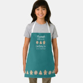 Koekjesbakker Kinderen Kinder baken Schort (Insitu)