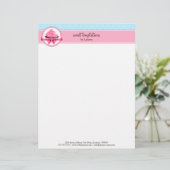 Koekjesbakkerij voor coupures custom briefhoofd (Staand voorkant)