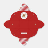 Koekjesbakkers voor chocolade-chips bedankdoosjes (Uitgevouwen)